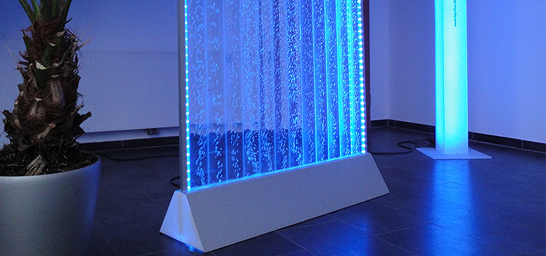 Die LIQUI-SIGN Wasserwand