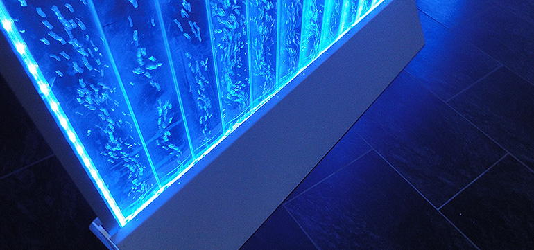 Die LIQUI-SIGN Wasserwand