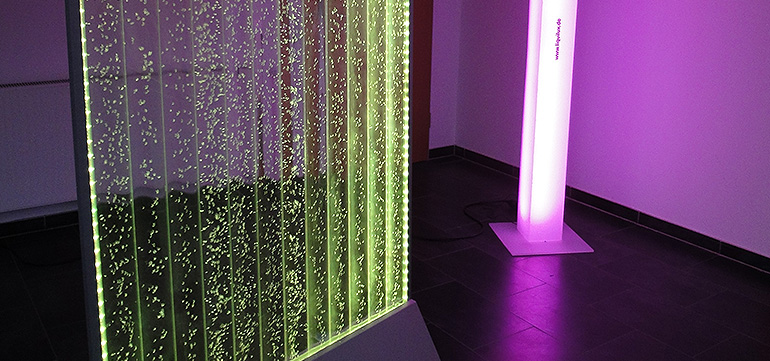 Die LIQUI-SIGN Wasserwand